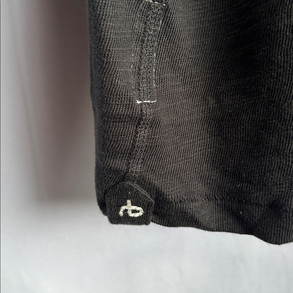rag & bone Black Long Sleeve Henley - Picture 10 of 10